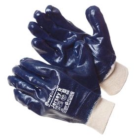 Перчатки МБС нитриловые с манжетом-резинка Jersey R